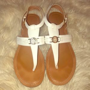 Tommy Hilfiger White Sandals